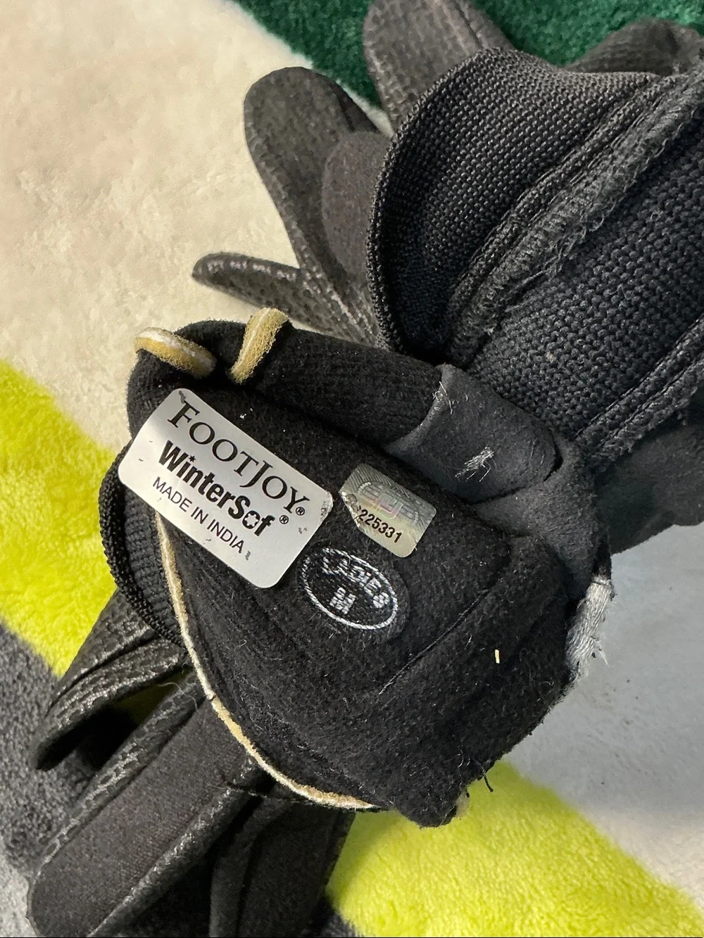 FootJoy Black Women’s Golf Grip Gloves Size M